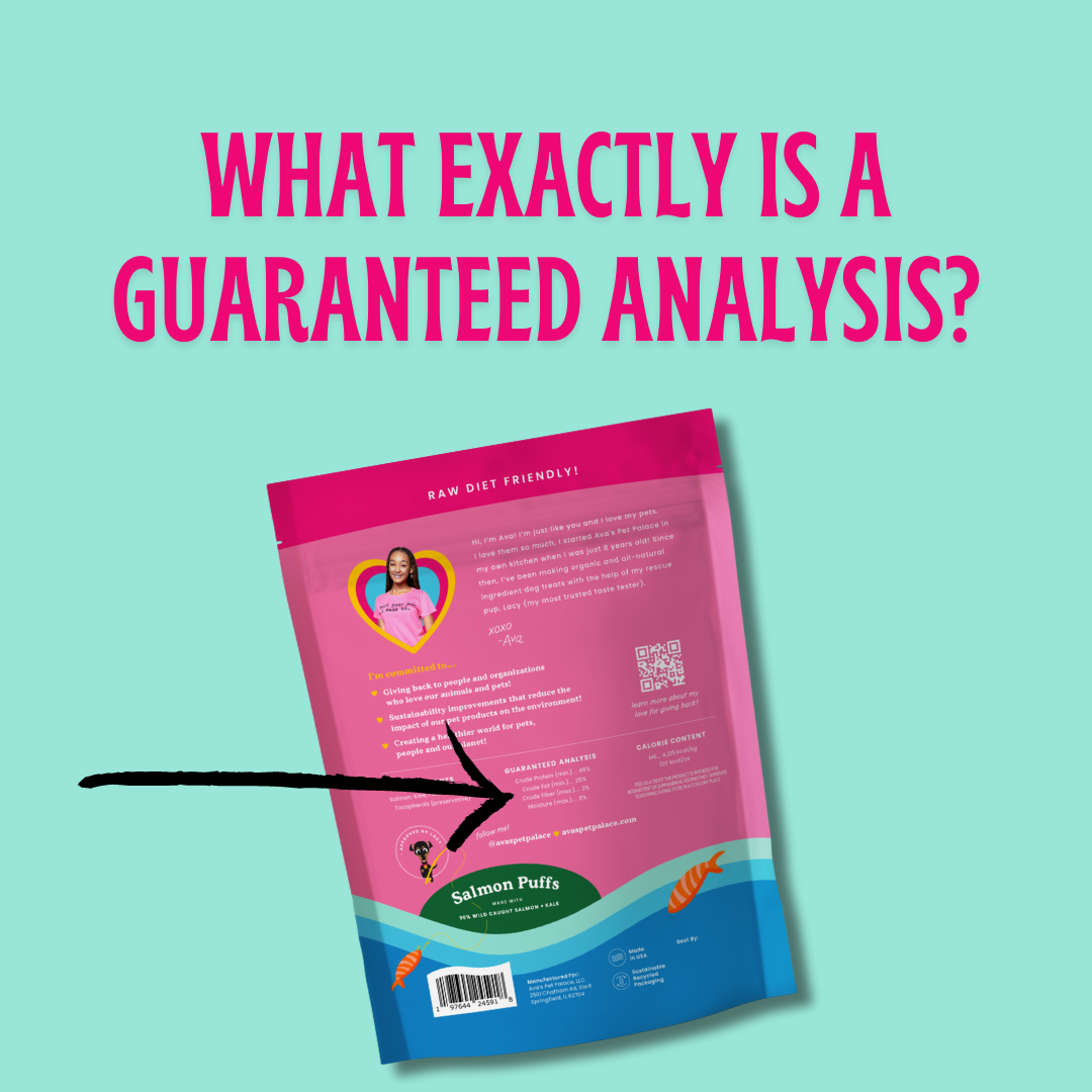 Navigating Pet Treat Labels What Exactly is The Guaranteed Analysis