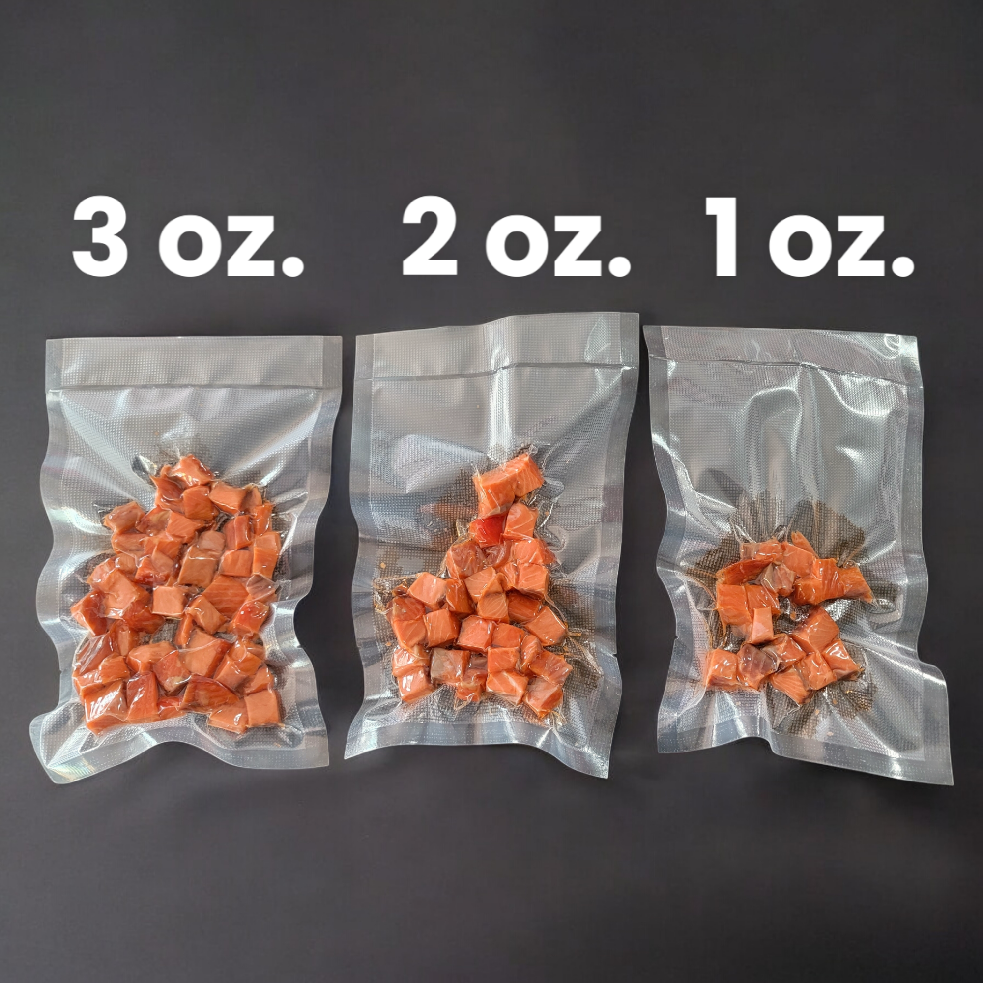 Soft Jerky Salmon Treats - Salmon Nuggets For Cats or Small Dogs