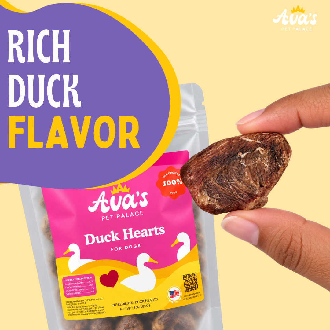 Freeze Dried Duck Heart