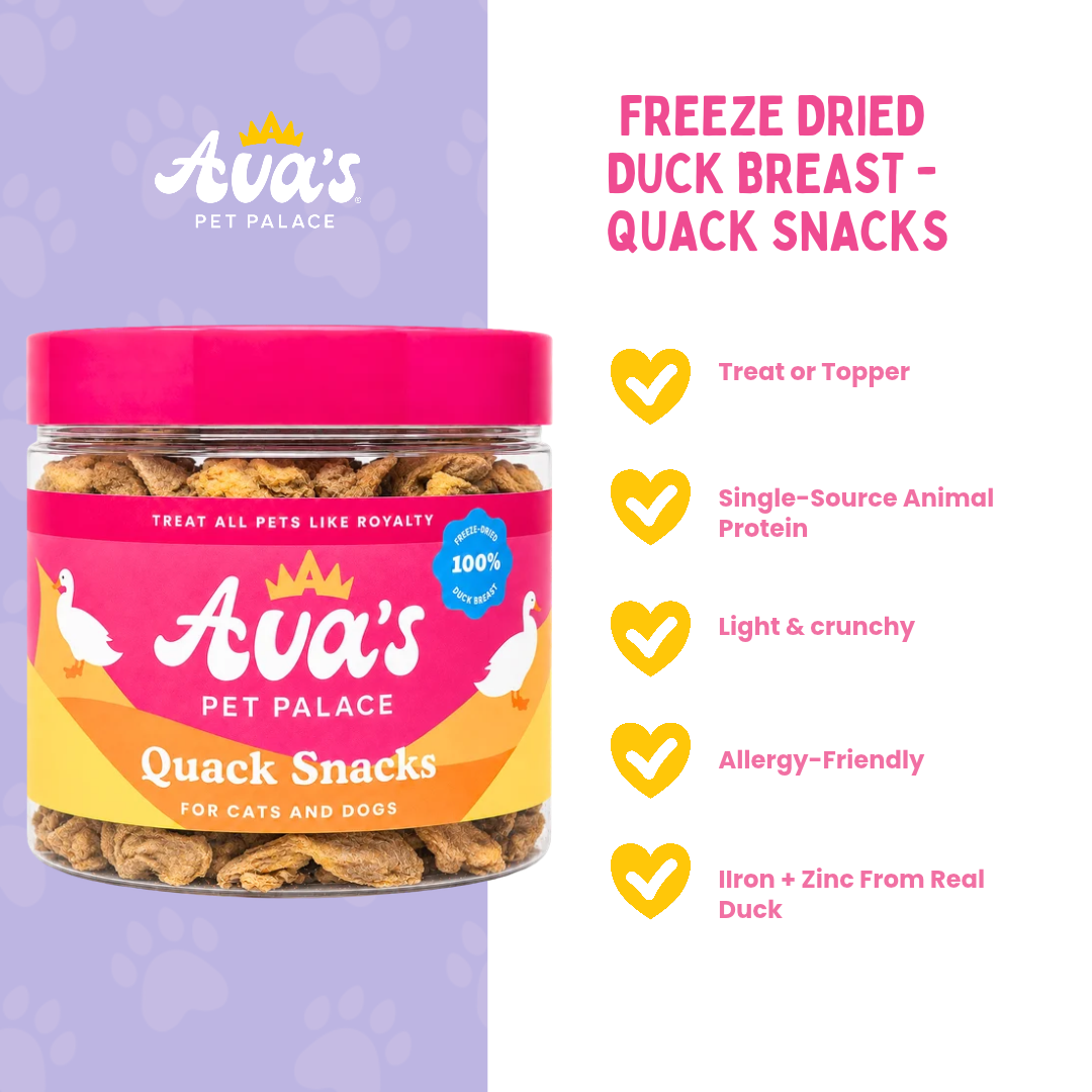 Freeze Dried Duck Breast - Quack Snacks
