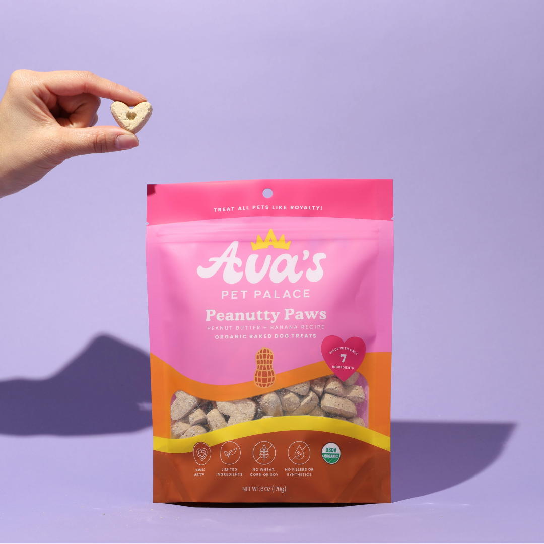 Peanutty Paws dog treats from Ava's Pet Palace