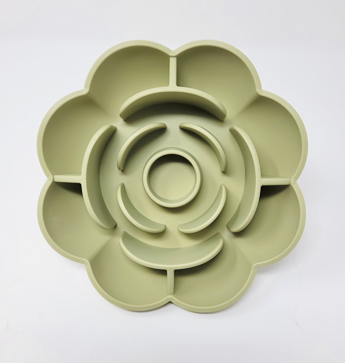 Rose SlowMo slow feeder bowl shaped like a rose, photo 9