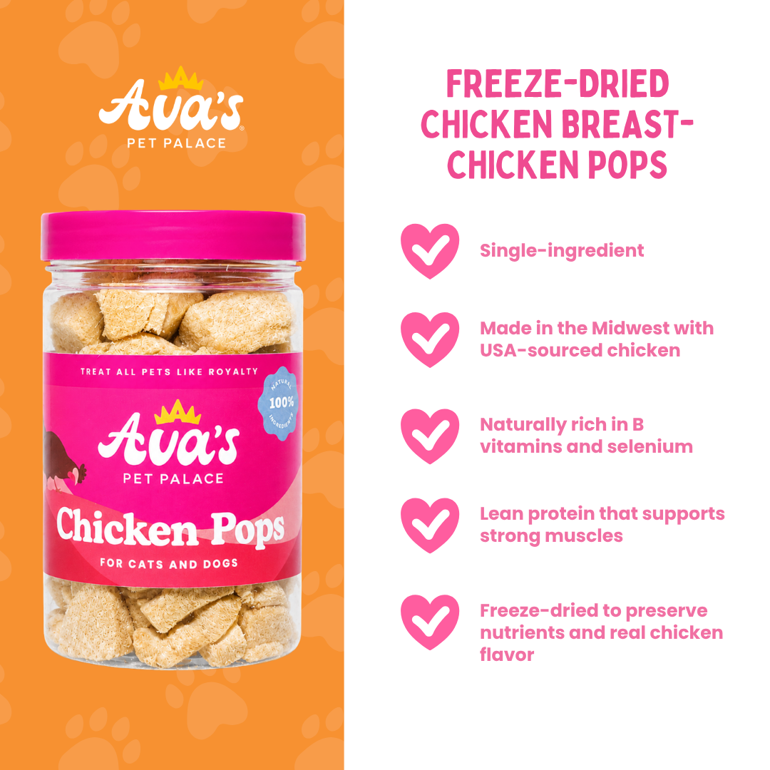 Freezed Dried Chicken Breast - Chicken Pops
