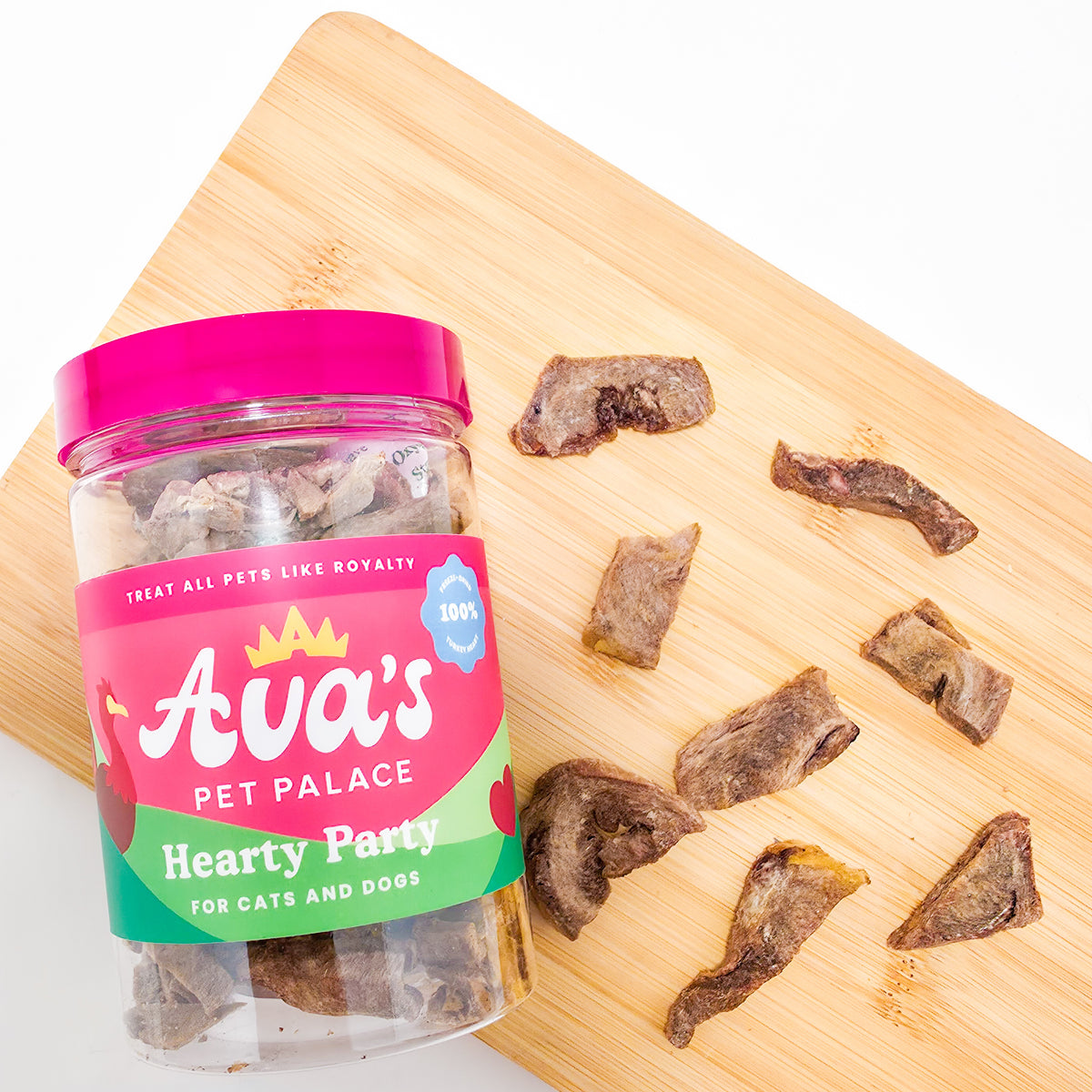 Freeze Dried Turkey Heart - Hearty Party