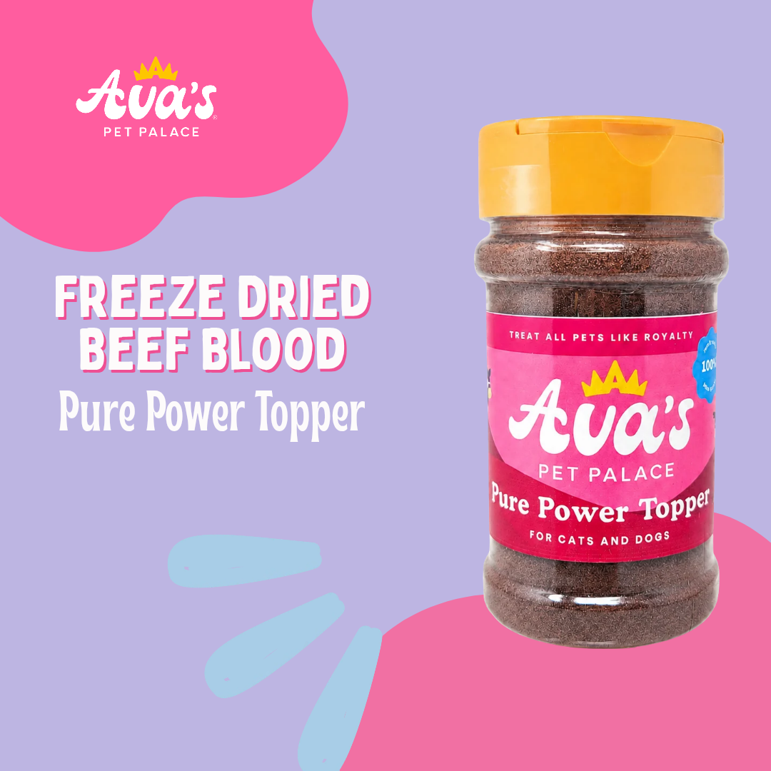 Freeze Dried Beef Blood - Pure Power Topper