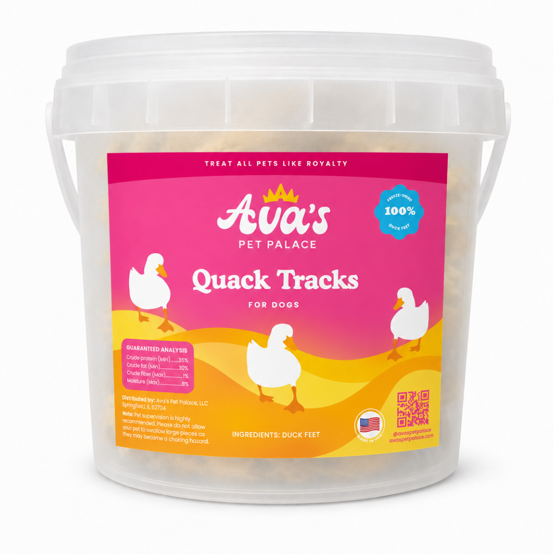 Freeze Dried Duck Feet - Quack Tracks