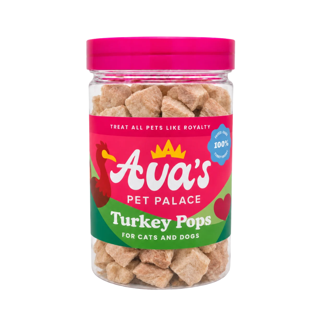 Freeze Dried Turkey Breast - Turkey Pops
