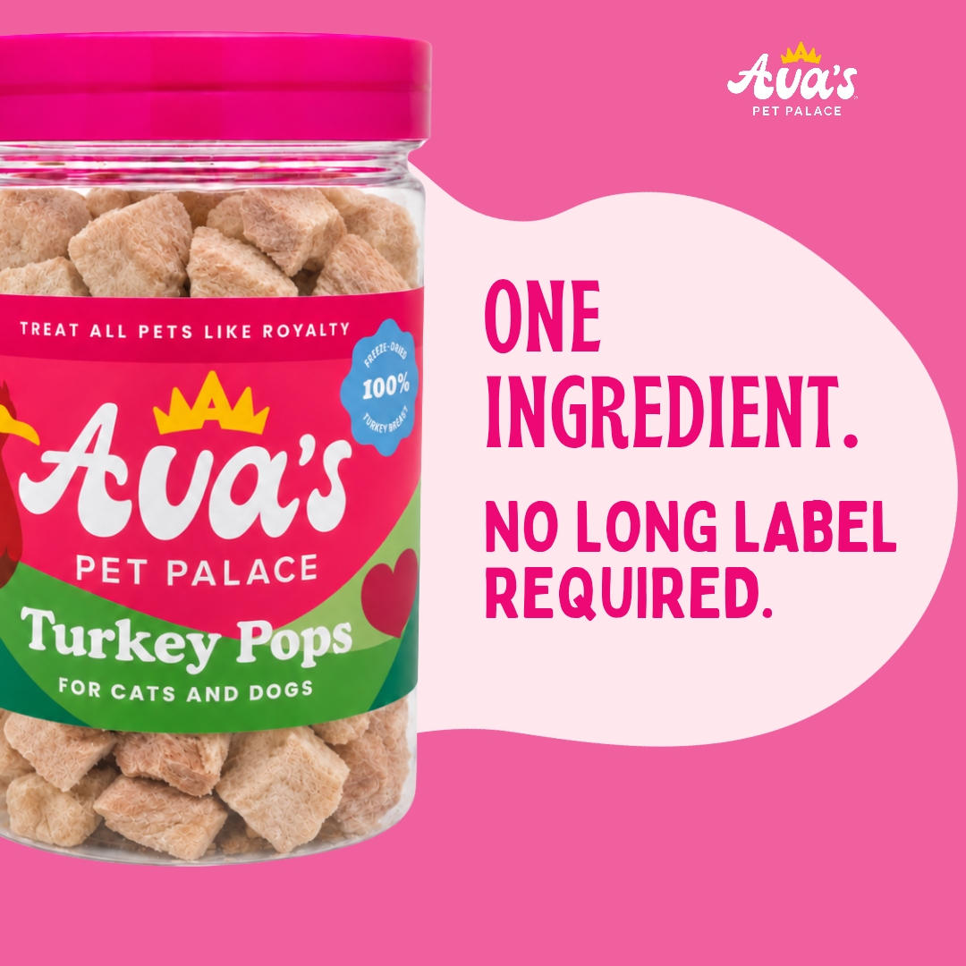 Freeze Dried Turkey Breast - Turkey Pops