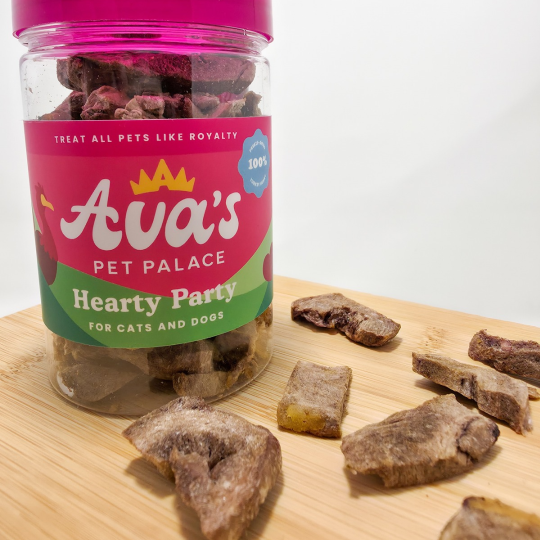 Freeze Dried Turkey Heart - Hearty Party
