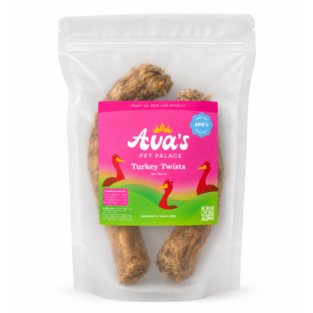 Freeze Dried Turkey Neck - Turkey Twists