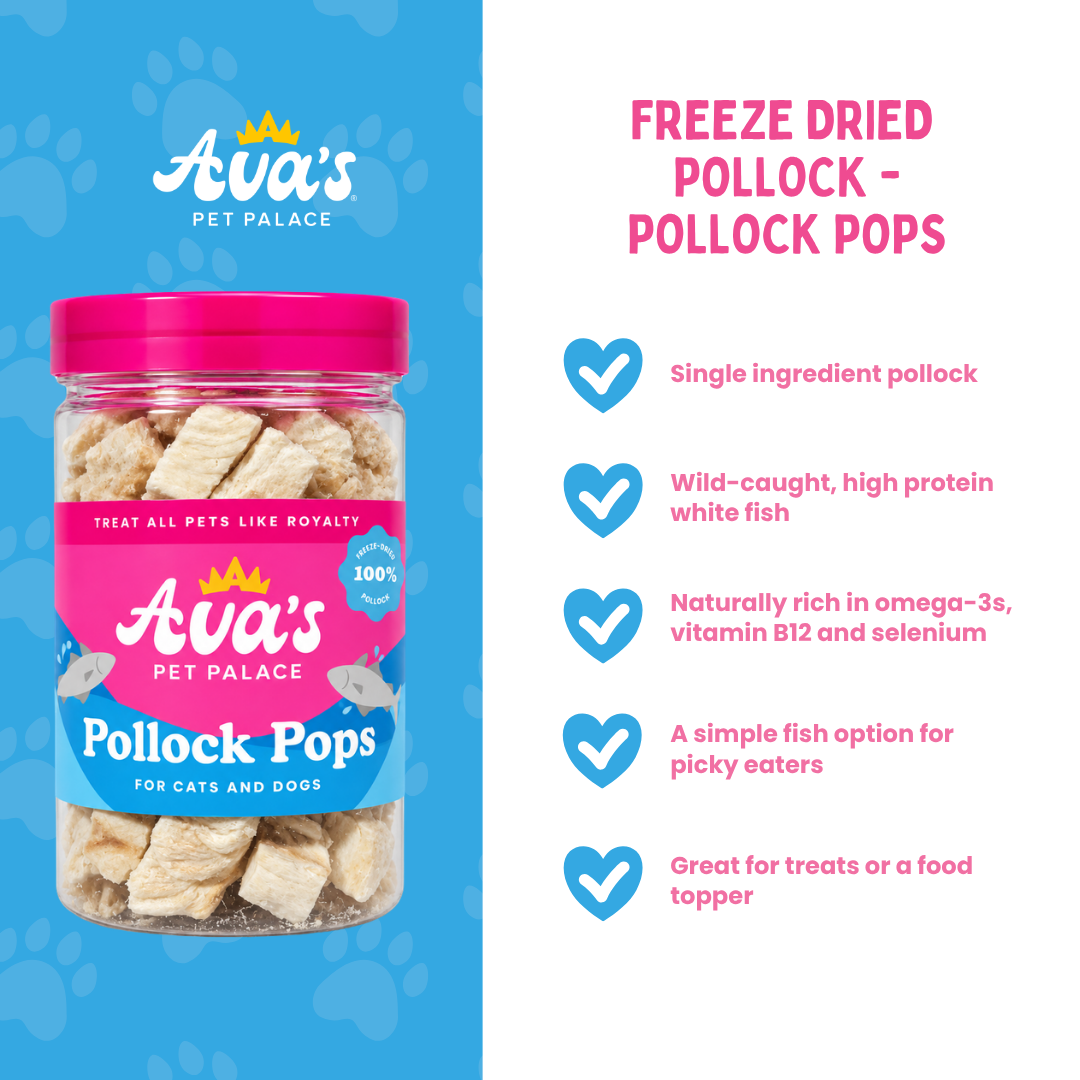 Freeze Dried Pollock - Pollock Pops