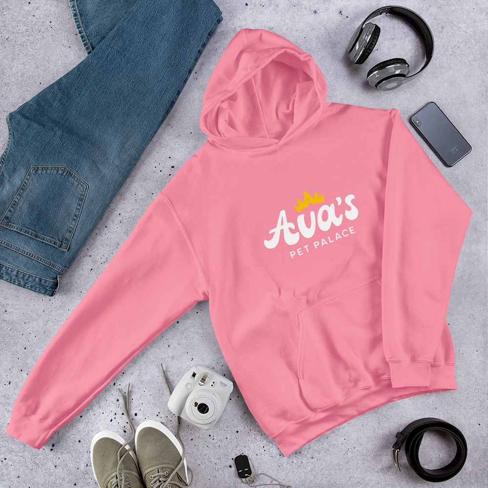 Ava's Pet Palace Unisex Hoodie (White Logo)