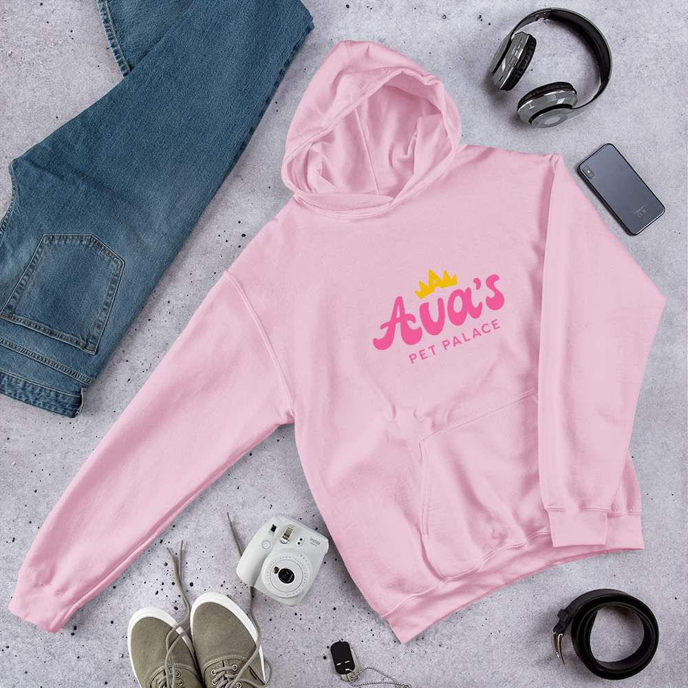 Ava's Pet Palace Unisex Hoodie (Pink Logo)