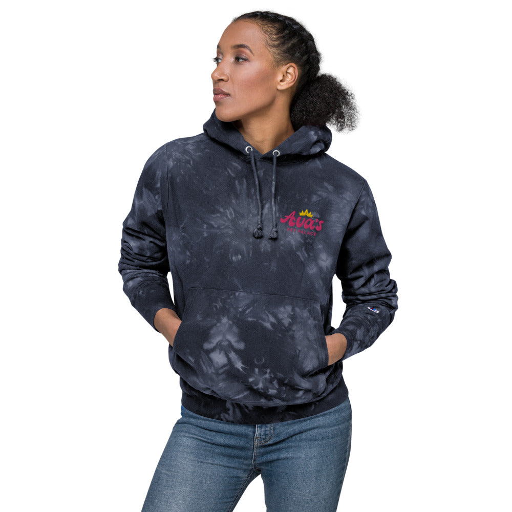 Ava's Pet Palace Champion tie-dye Hoodie (Unisex)